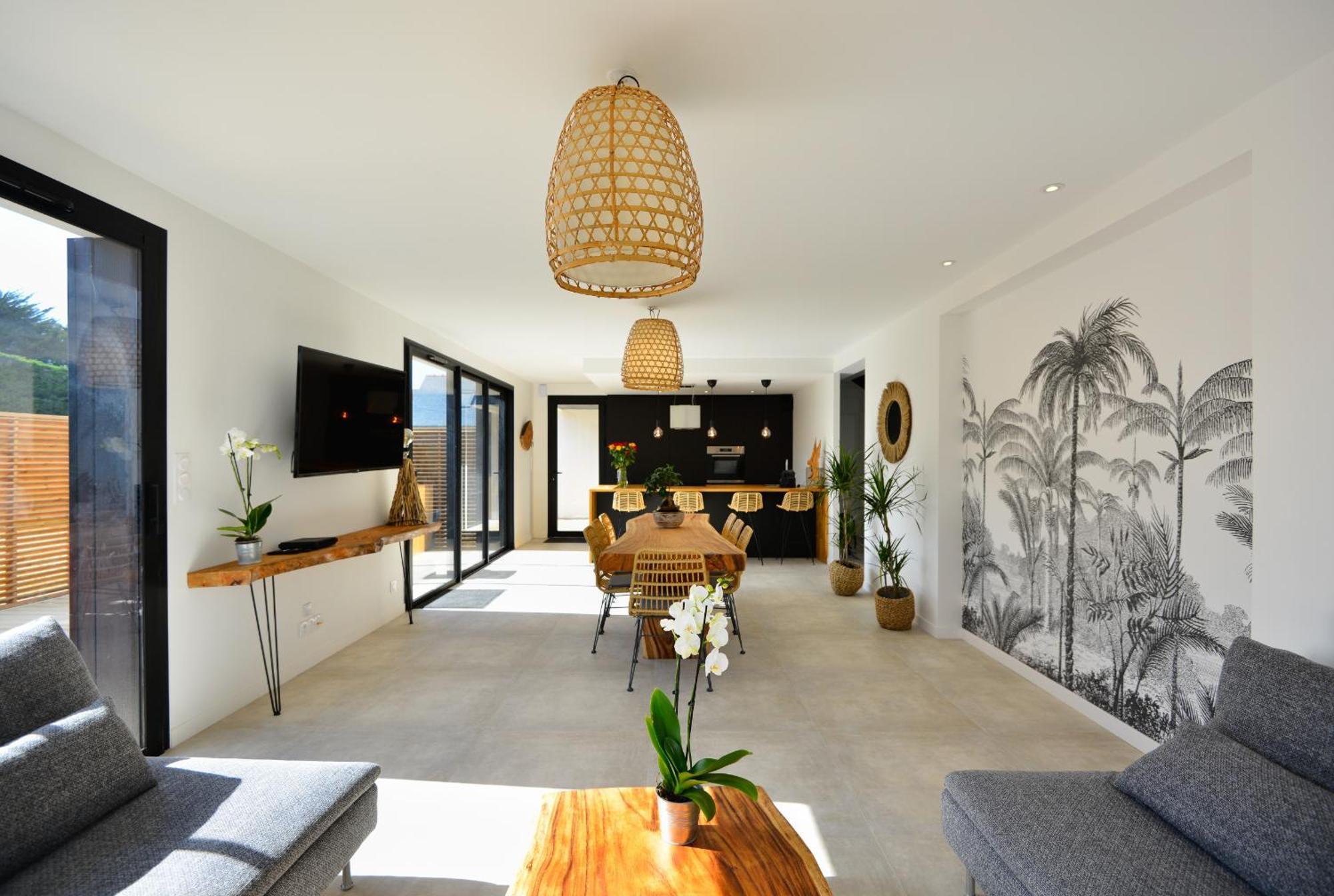 Villas Du Domaine De La Pointe De Kerhostin 생 피에르 키브롱 외부 사진
